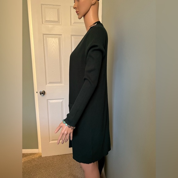 Lauren Ralph Lauren Solid green Ribbed Cardigan w/ Pockets, Size M , NWT!! - Picture 6 of 15